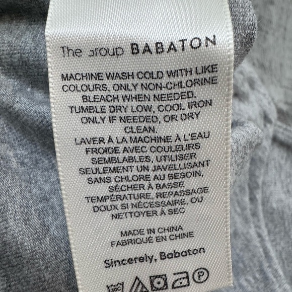 Aritzia Babaton Soft Contour Romper Jumpsuit NEW Medium Gray - Picture 10 of 11